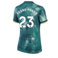 Tottenham Hotspur Pedro Porro #23 Replica Third Shirt Ladies 2024-25 Short Sleeve